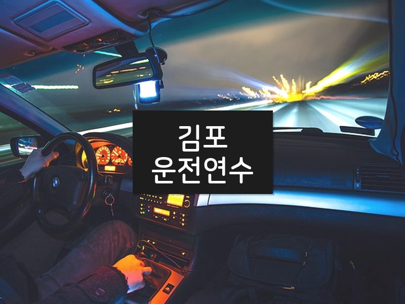 김포운전연수 후기