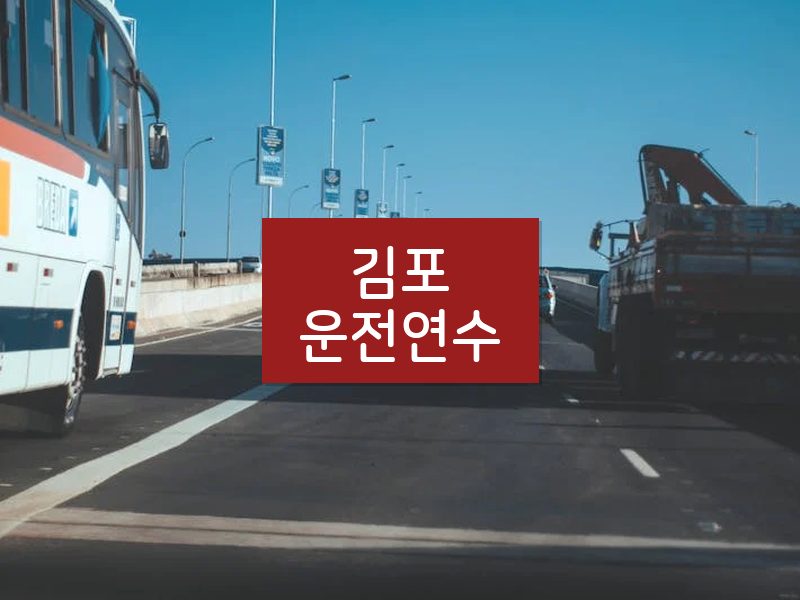 김포운전연수 후기