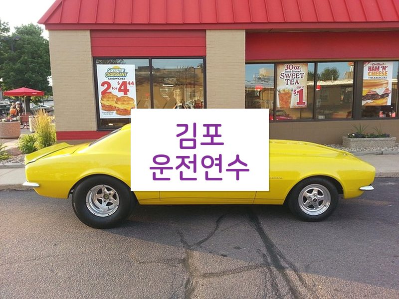 김포운전연수 후기