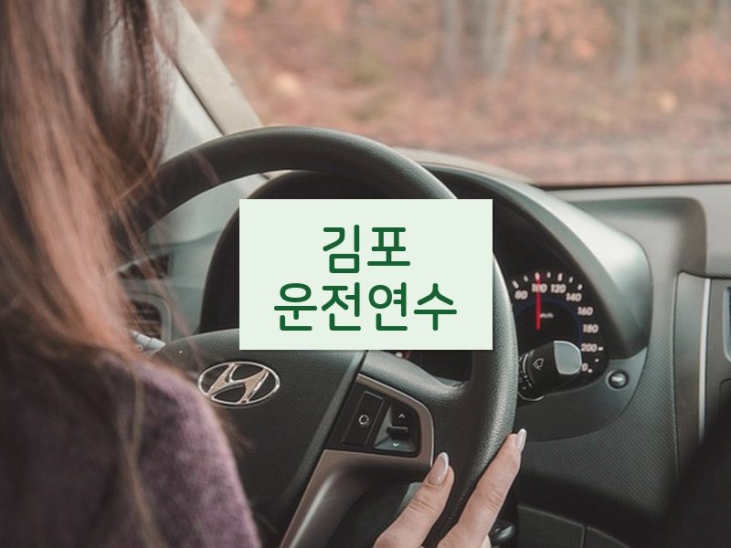 김포운전연수 후기