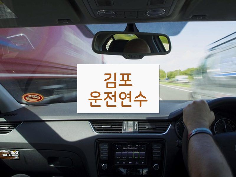 김포운전연수 후기