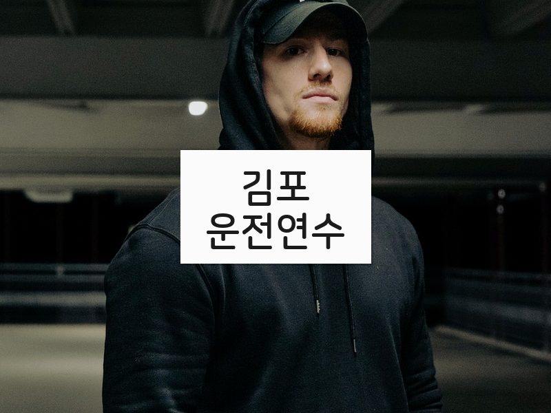 김포운전연수 후기