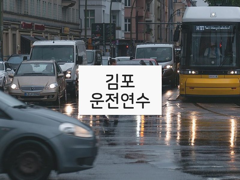 김포운전연수 후기