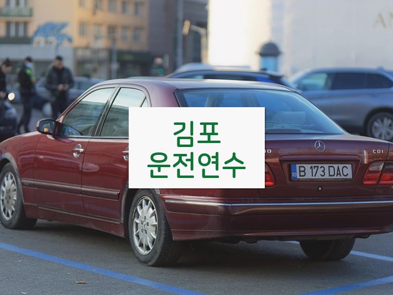 김포운전연수 후기