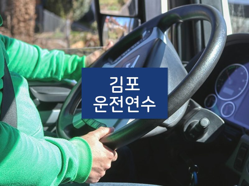 김포운전연수 후기