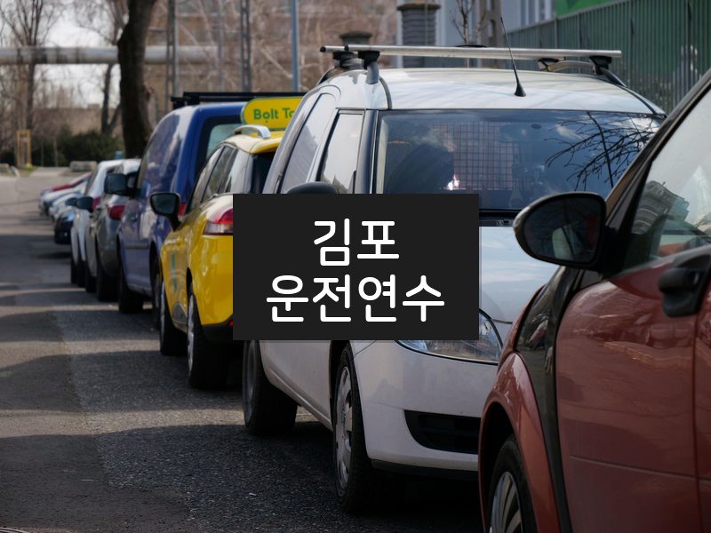 김포운전연수 후기