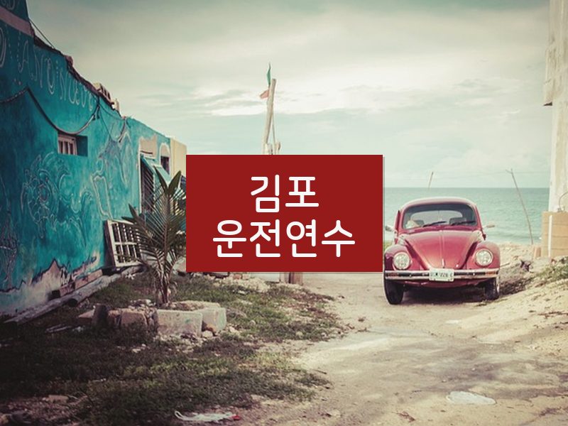 김포운전연수 후기