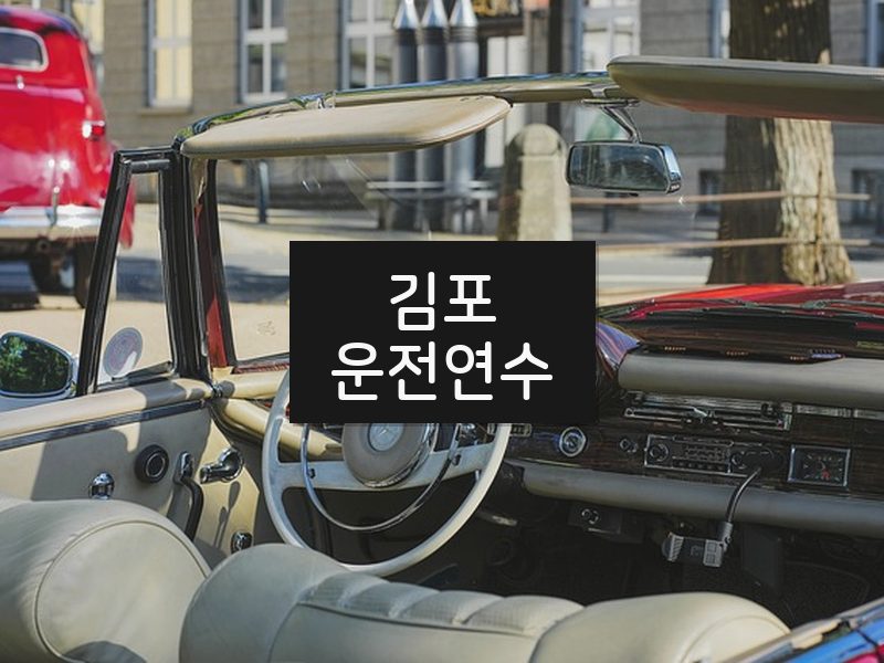 김포운전연수 후기