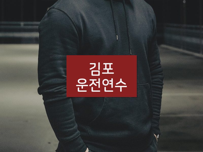김포운전연수 후기