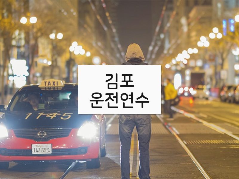 김포운전연수 후기
