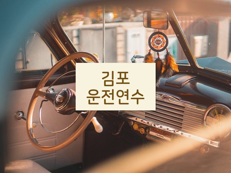 김포운전연수 후기