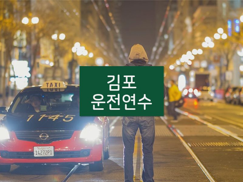 김포운전연수 후기