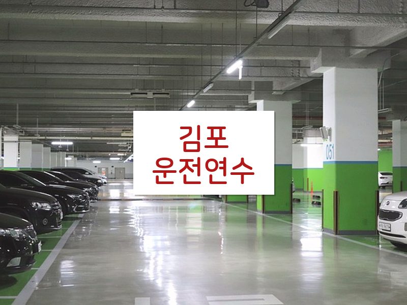 김포운전연수 후기