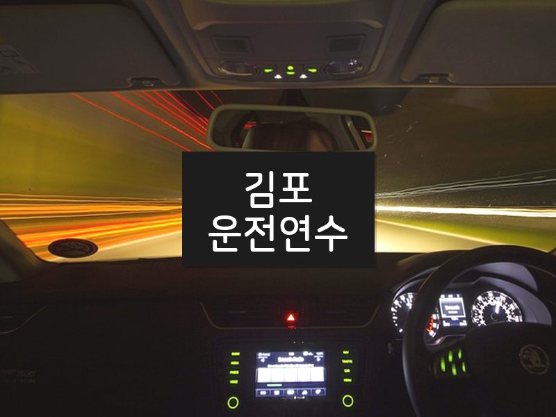 김포운전연수 후기