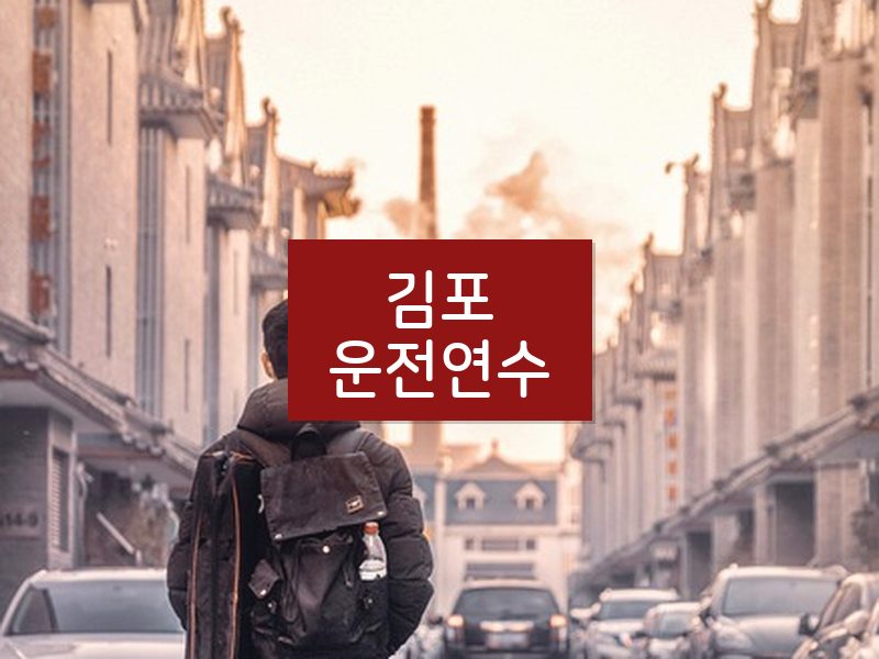 김포운전연수 후기