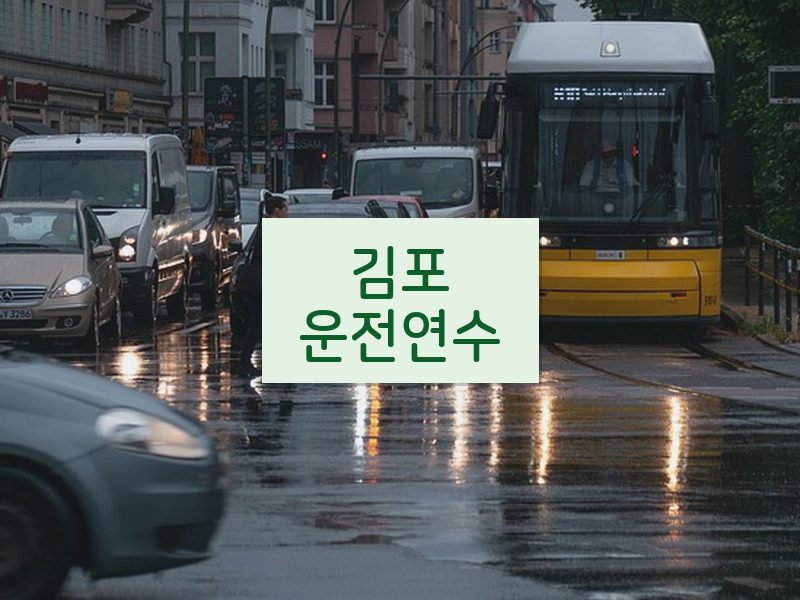 김포운전연수 후기