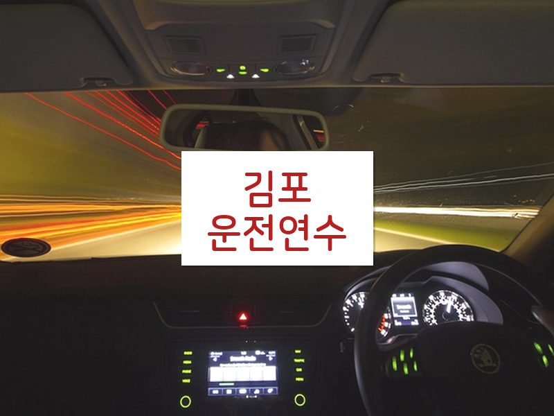 김포운전연수 후기