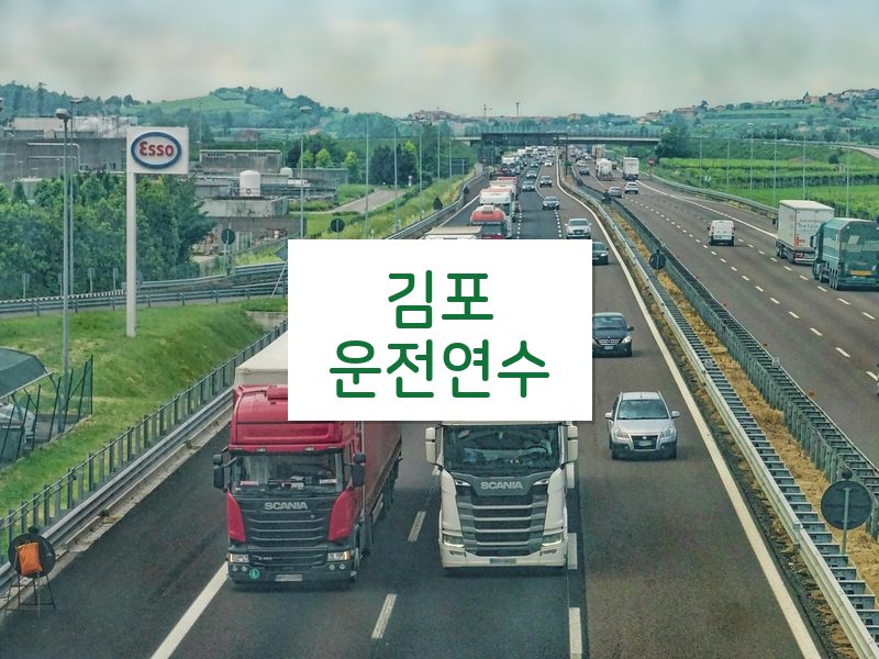 김포운전연수 후기