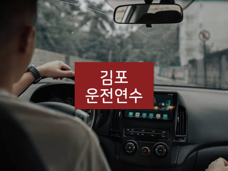 김포운전연수 후기