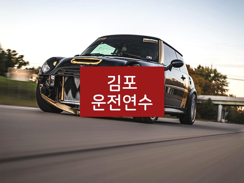 김포운전연수 후기