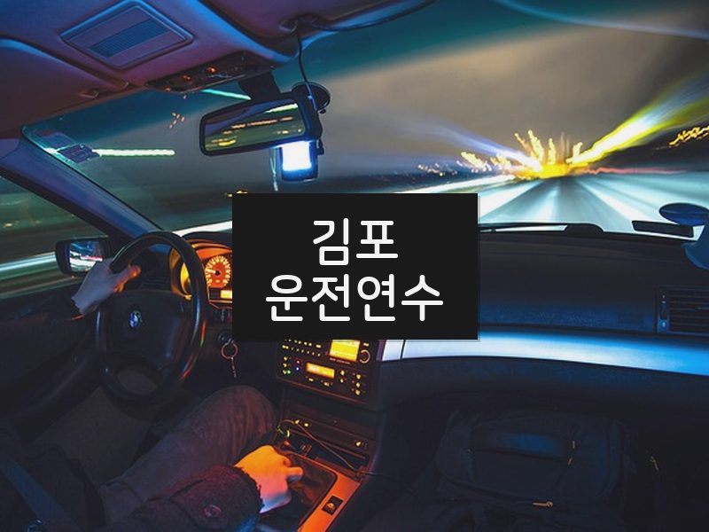 김포운전연수 후기