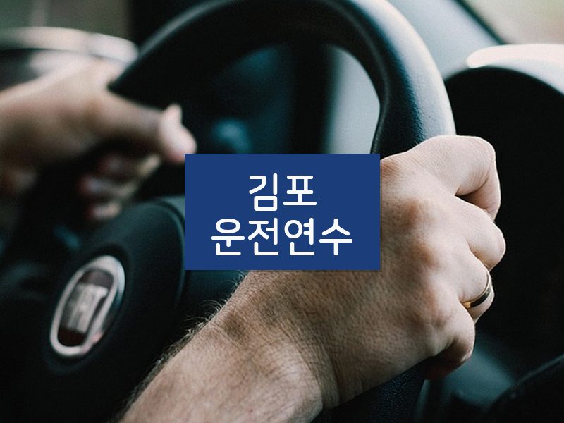 김포운전연수 후기