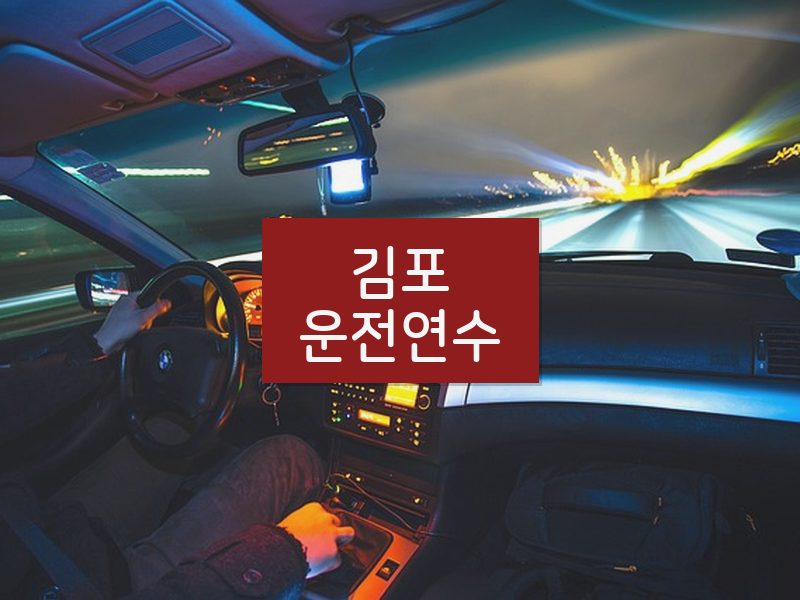 김포운전연수 후기