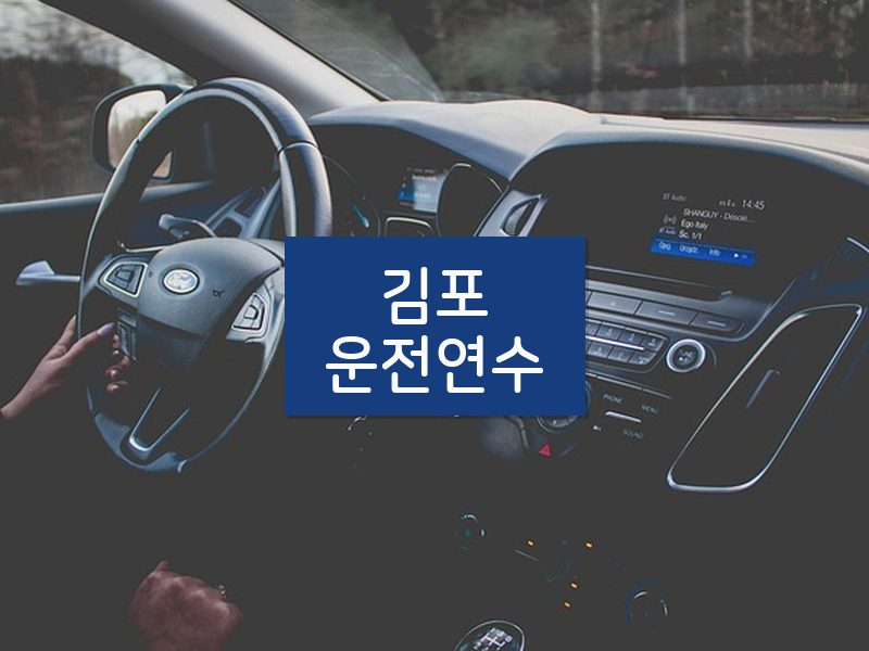 김포운전연수 후기