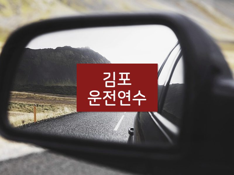 김포운전연수 후기