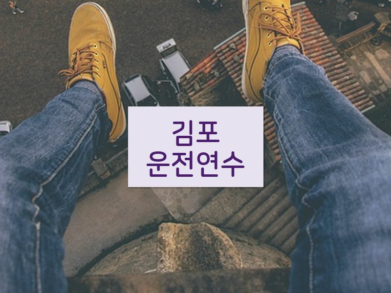 김포운전연수 후기