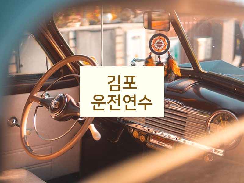 김포운전연수 후기