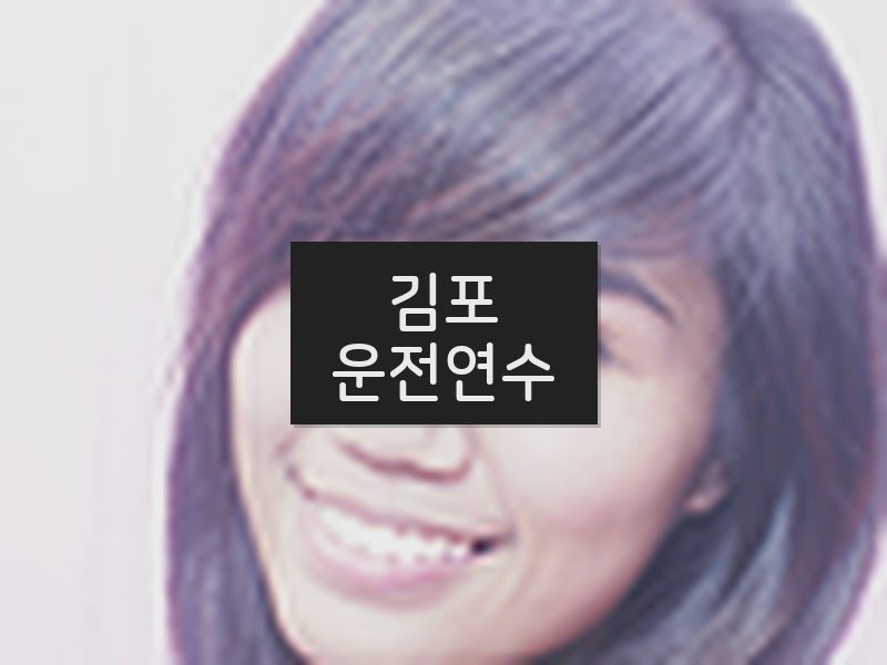 김포운전연수 후기