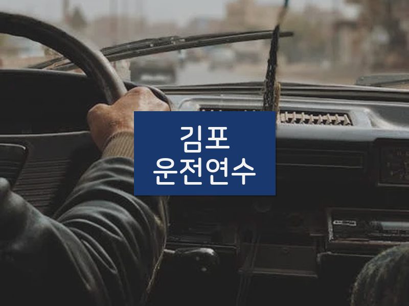 김포운전연수 후기