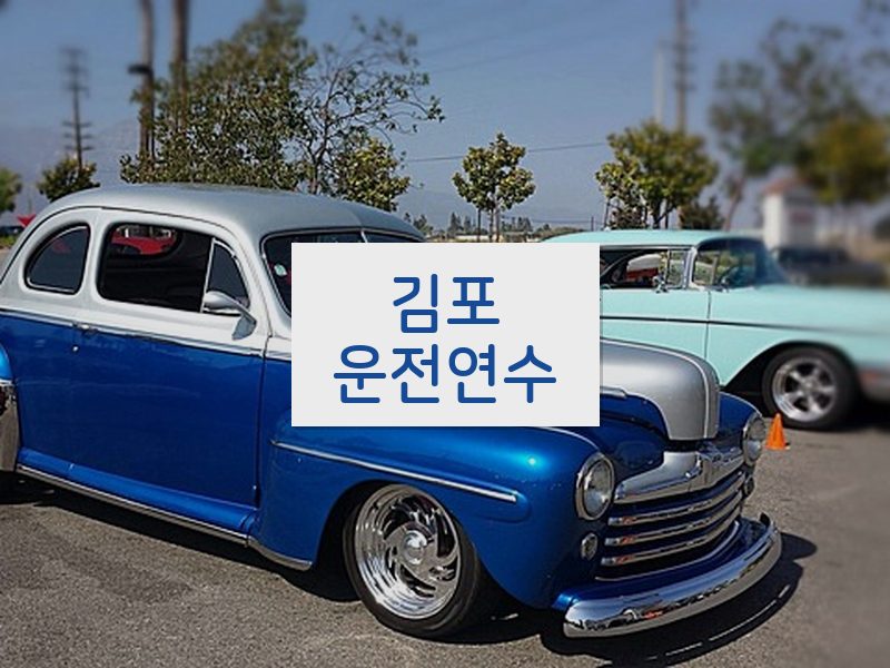 김포운전연수 후기