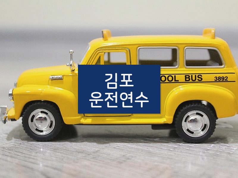 김포운전연수 후기