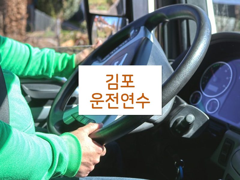 김포운전연수 후기