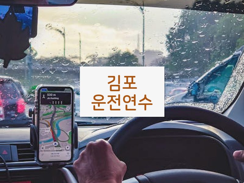 김포운전연수 후기