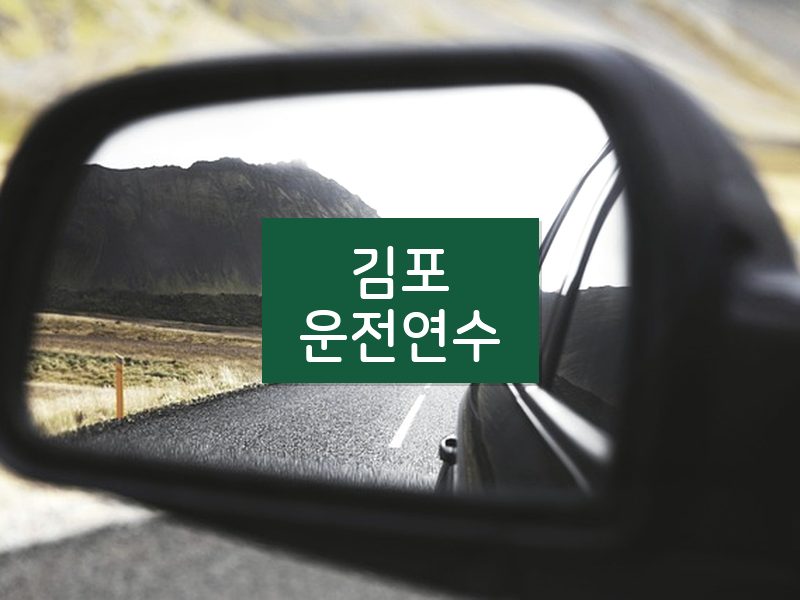 김포운전연수 후기
