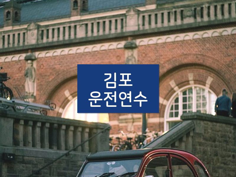 김포운전연수 후기