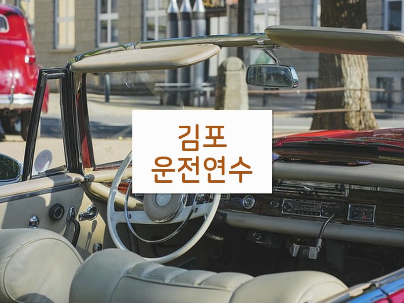 김포운전연수 후기