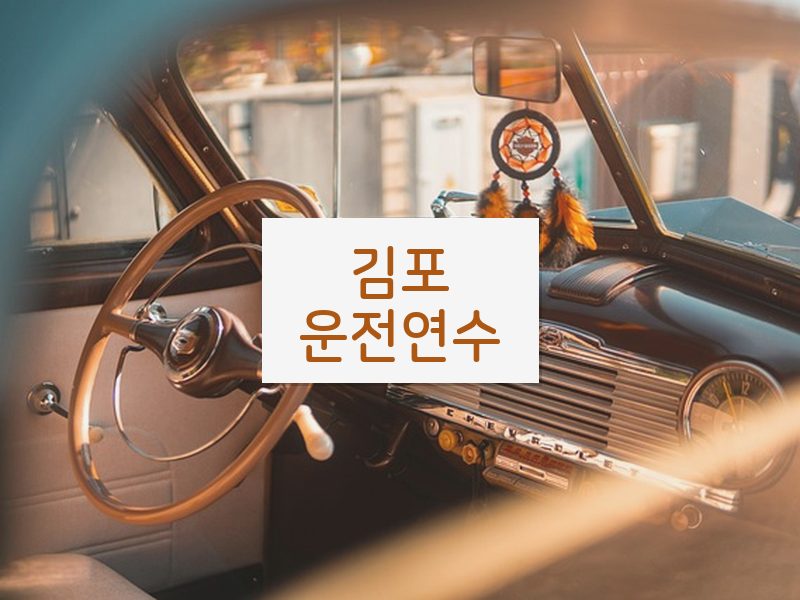 김포운전연수 후기