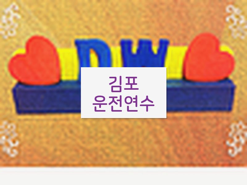 김포운전연수 후기