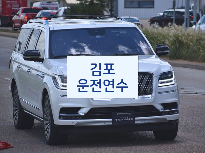 김포운전연수 후기