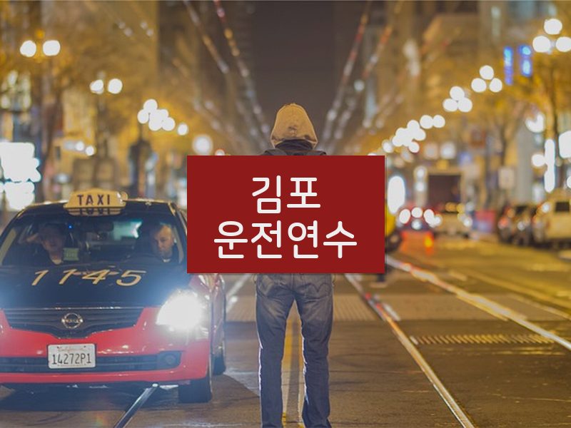 김포운전연수 후기