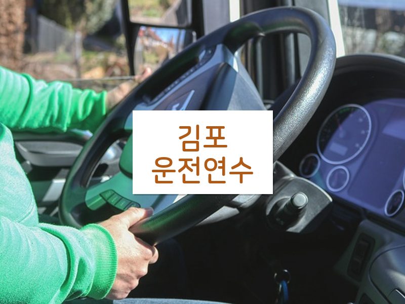 김포운전연수 후기