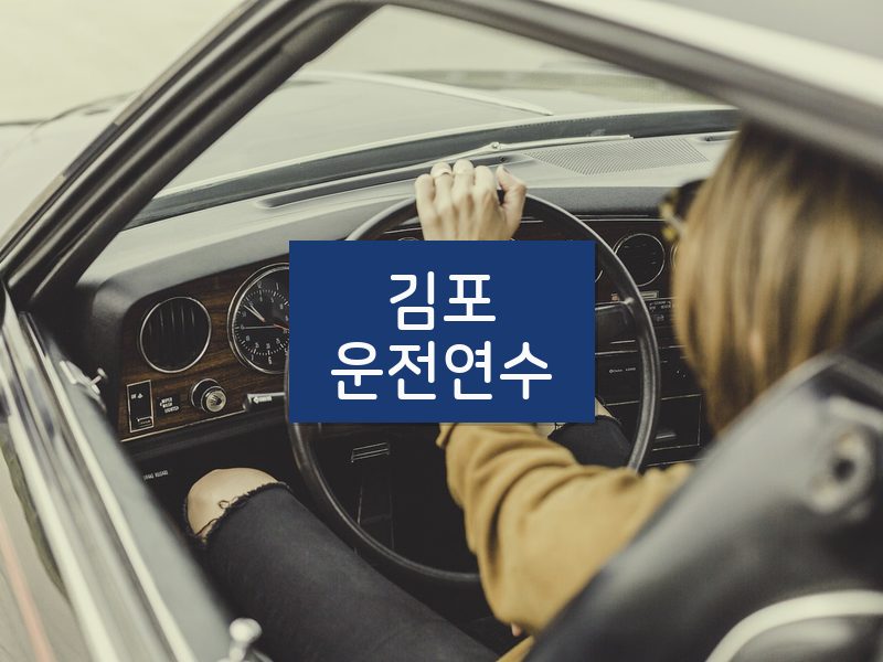김포운전연수 후기