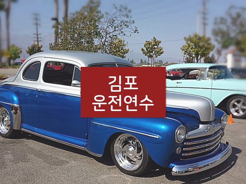 김포운전연수 후기