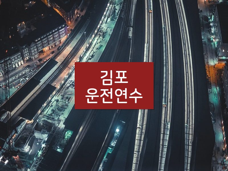 김포운전연수 후기