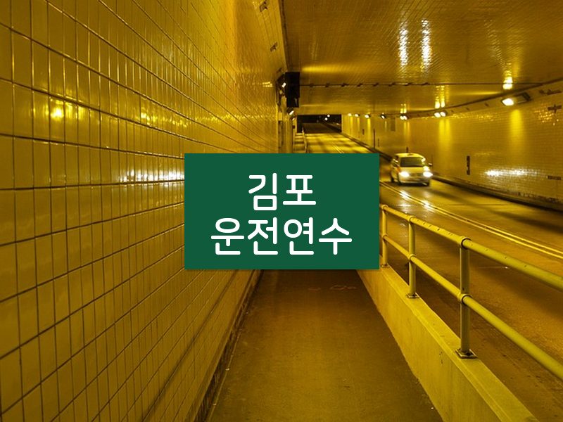 김포운전연수 후기
