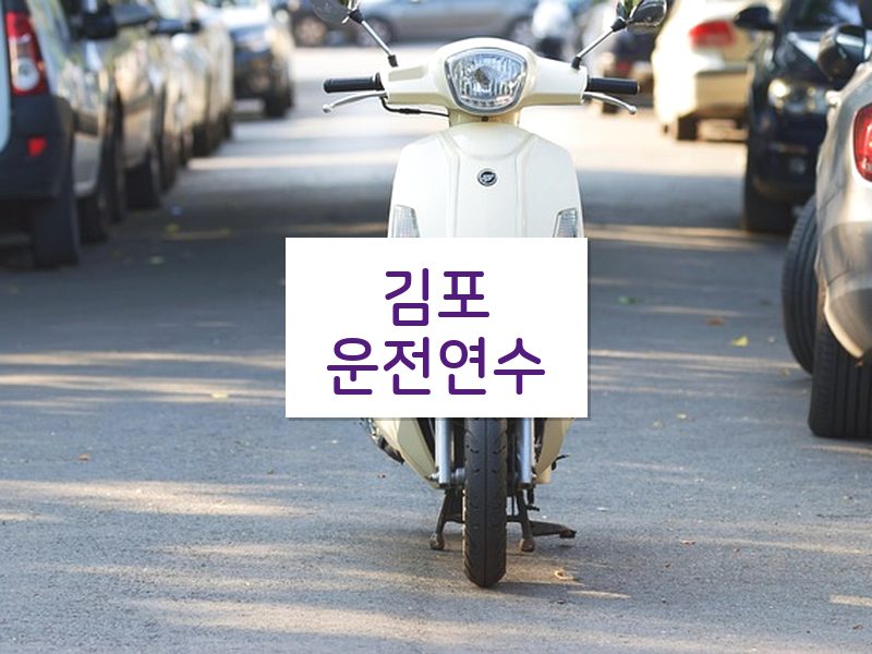 김포운전연수 후기